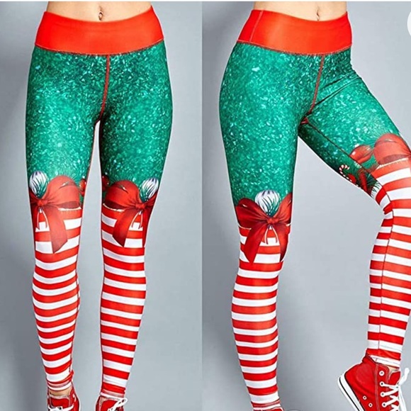 Super Fun & Comfortable Holiday Season Leggings - Picture 4 of 7